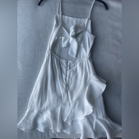 Blue Rain White Summer Romper - Picture 2 of 9